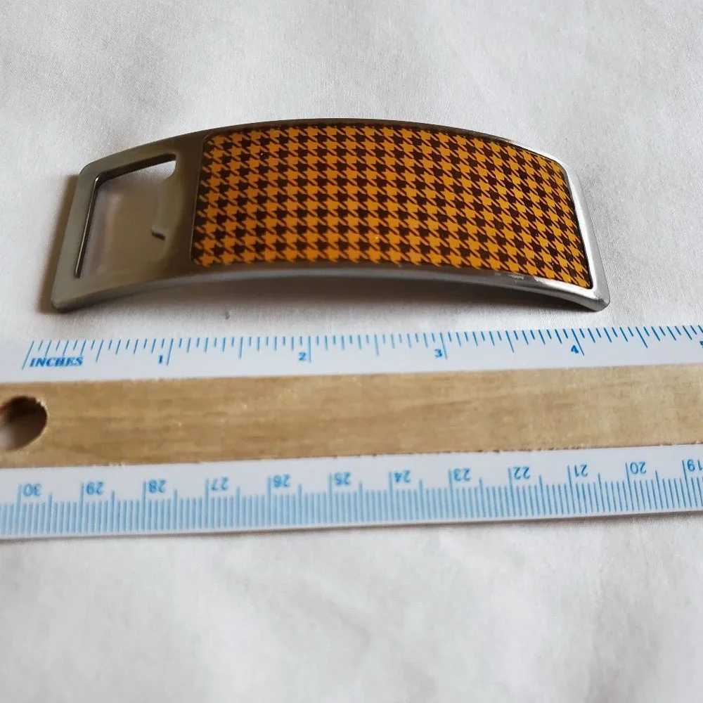 Metal Houndstooth Bottle Opener